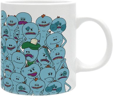 TAZA DE RICK AND MORTY 320 ML - MEESEEKS