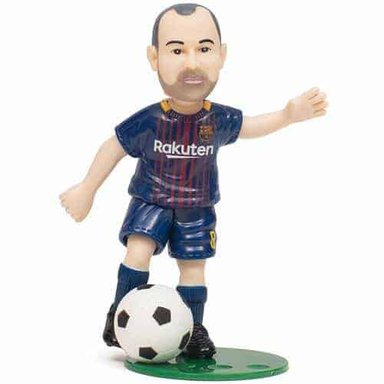 FIGURA COLECCIONABLE DE FCB INIESTA FIGURINE