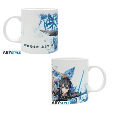 TAZA ABYSSE AMERICA SWORD ART ONLINE KIRITO ASUNA SW MUG 11 GECUABY1109