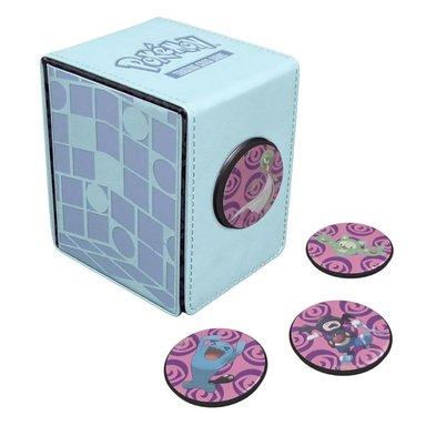 CAJA DE CARTAS POKEMON ALCOVE 4 CLICK-GALERIA DE ARTE CUARTO TRUCO - 1