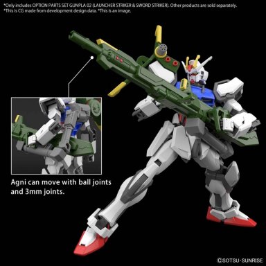 MAQUETAS BANDAI DE MODELO ORIGINAL 02 OPT PARTS SET GUNPLA STRIKER/SWORD - 2