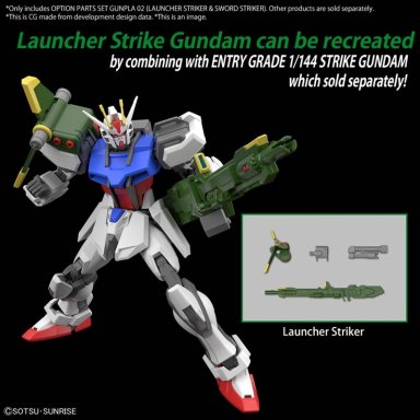 MAQUETAS BANDAI DE MODELO ORIGINAL 02 OPT PARTS SET GUNPLA STRIKER/SWORD - 3