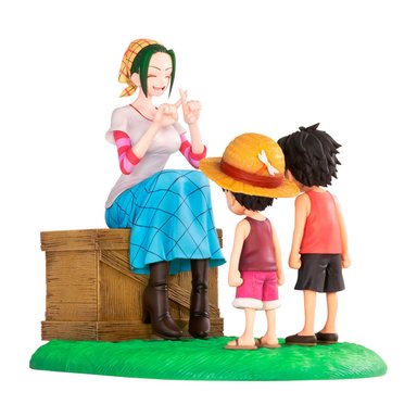 FIGURA COLECCIONABLE BANDAI DE ICHIBANSHO LUFFY ACE MAKINO