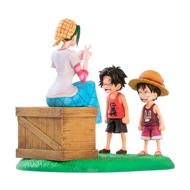 FIGURA COLECCIONABLE BANDAI DE ICHIBANSHO LUFFY ACE MAKINO - 2