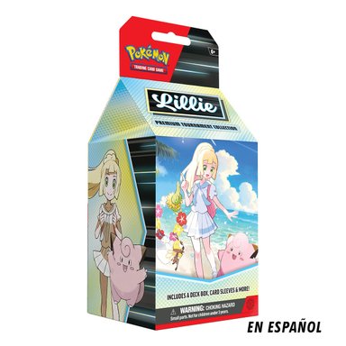 CARTAS DE POKEMON TCG LILLIE PREMIUM TOURNAMENT COLLECTION SPA