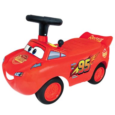 CORREPASILLOS CARRITO MONTABLE PARA NIÑOS DE RAYO MCQUEEN TURBO A TODO GAS Y PLASTILINAS - 2