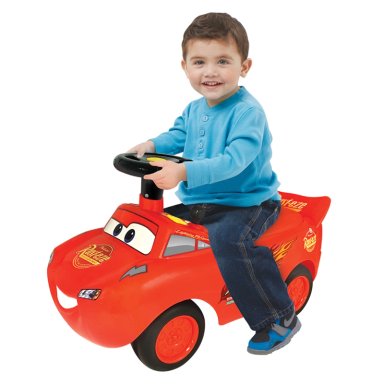 CORREPASILLOS CARRITO MONTABLE PARA NIÑOS DE RAYO MCQUEEN TURBO A TODO GAS Y PLASTILINAS - 5