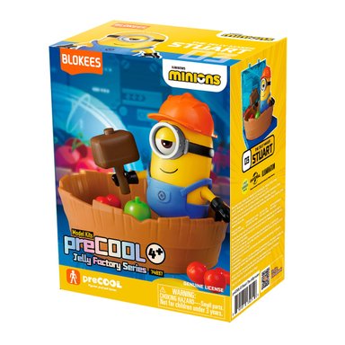 MODEL KIT DE BLOKEES MINIONS PRECOOL 01 KEVIN THE JELLY TASTER - 3
