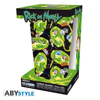 VASO DE RICK AND MORTY 400ML PORTALS