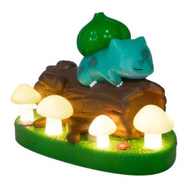 LUZ PORTATIL DE BULBASAUR CON ESCENA ILUMINADA - 1