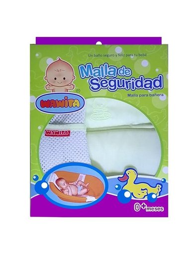 MALLA BAÑERA WAWITA AMARILLO BEBE