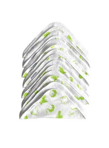 BABITA PARA BEBÉ ALGODÓN REVERSO FELPA PACK X7