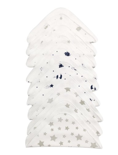 BABITA PARA BEBE ALGODON REVERSO FELPA PACK x  9 UN