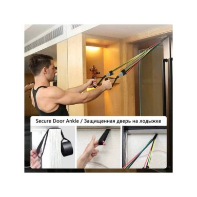 SET 5 LIGAS RESISTENCIA ELÁSTICA EJERCICIOS PILATES GYM