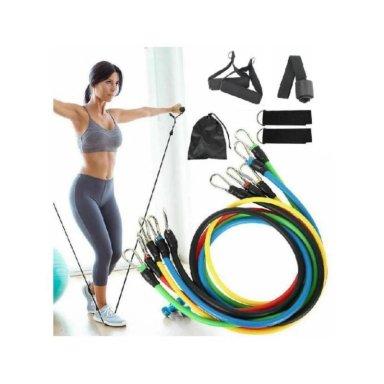 SET 5 LIGAS RESISTENCIA ELÁSTICA EJERCICIOS PILATES GYM