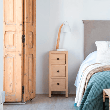 MESA NOCHE TU MESITA SMALL EVERETT 3 CAJONES NATURAL