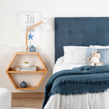 VELADOR TU MESITA FLOTANTE NORDICO SIF HEXAGONAL DUNA