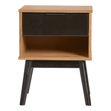 VELADOR TU MESITA CONTEMPORÁNEO COUTO 52CM MARRÓN NEGRO - 2