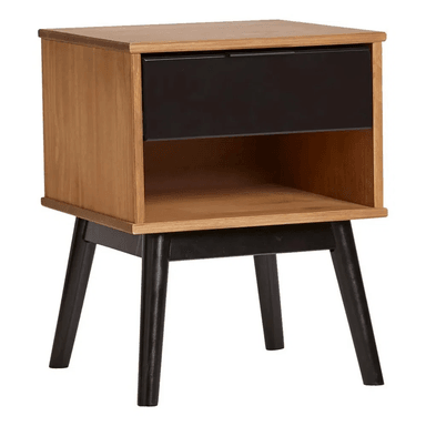 VELADOR TU MESITA CONTEMPORÁNEO COUTO 52CM MARRÓN NEGRO - 3