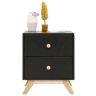 VELADOR TU MESITA CONTEMPORÁNEO TAGATA 50CM NEGRO