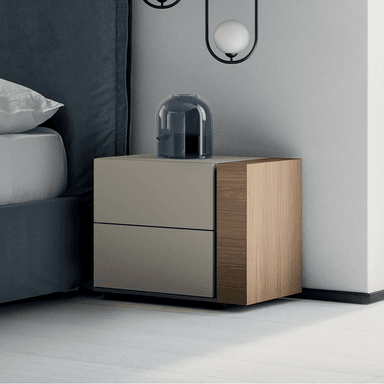 VELADOR TU MESITA CONTEMPORÁNEO LUJÁN 72CM BLANCO