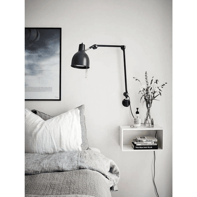 VELADOR TU MESITA FLOTANTE CONTEMPORÁNEO BREDA BLANCO