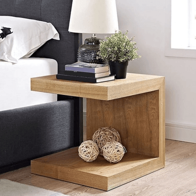 VELADOR TU MESITA MINIMALISTA DVORAK 51CM MARRÓN