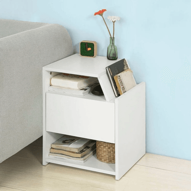 VELADOR TU MESITA MINIMALISTA UTOPÍA 60CM BLANCO