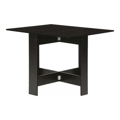 MESA DE COMEDOR TU MESITA COCOS NEGRO 103X76CM PLEGABLE