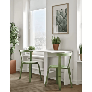 MESA DE COMEDOR TU MESITA COCOS BLANCO 103X76CM PLEGABLE - 3