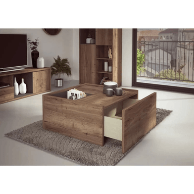 MESA DE CENTRO TU MESITA RAYÁN MODERNA RAYÁN TABACO