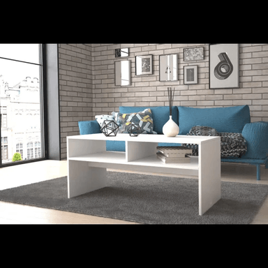 MESA DE CENTRO TU MESITA CONTEMPORÁNEA YAKIMA BLANCO