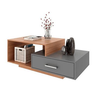 MESA DE CENTRO TU MESITA TOKIO CAFÉ/GRIS