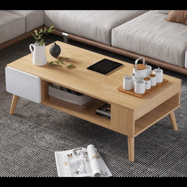 MESA DE CENTRO TU MESITA ORBE 100CM MARRÓN