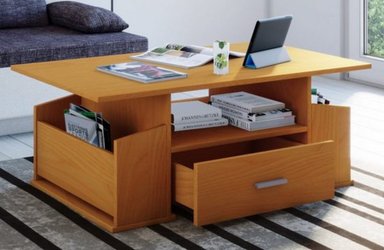 MESA DE CENTRO TU MESITA BARAHONA HAYA MODERNA 1 CAJÓN