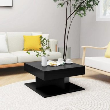 MESA DE CENTRO TU MESITA MODERNA BARBADOS NEGRO - 1