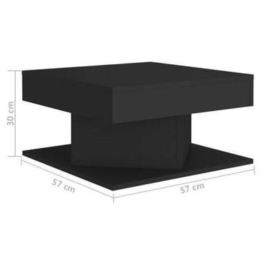 MESA DE CENTRO TU MESITA MODERNA BARBADOS NEGRO - 4