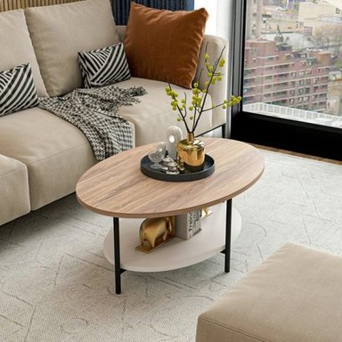 MESA DE CENTRO TU MESITA ARUBA MODERNA 90CM - 2