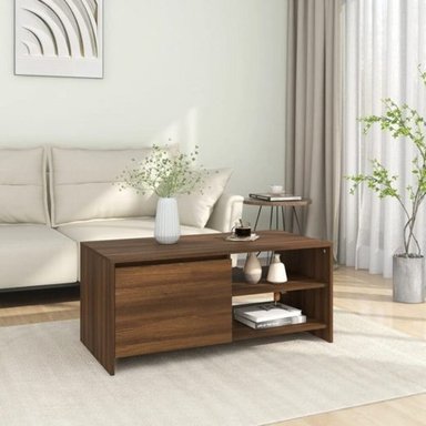 MESA DE CENTRO TU MESITA MODERNA SANTA MARTA MARRÓN