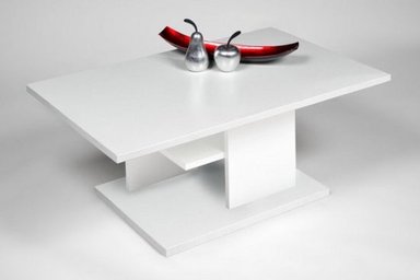 MESA DE CENTRO TU MESITA AMARILIS MINIMALISTA BLANCO