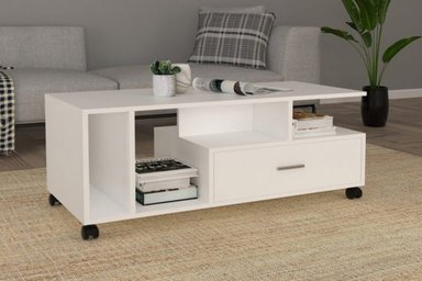 MESA DE CENTRO TU MESITA MODERNA EIRA BLANCO