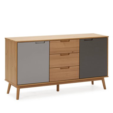 APARADOR MODERNO TU MESITA ADAM TRICOLOR 140CM - 2