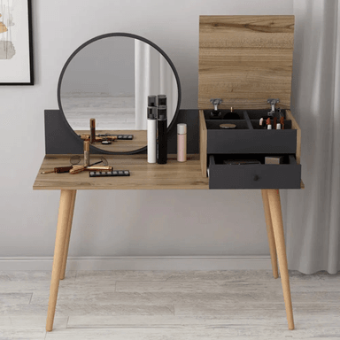 TOCADOR TU MESITA CORACORA NEGRO VINTAGE