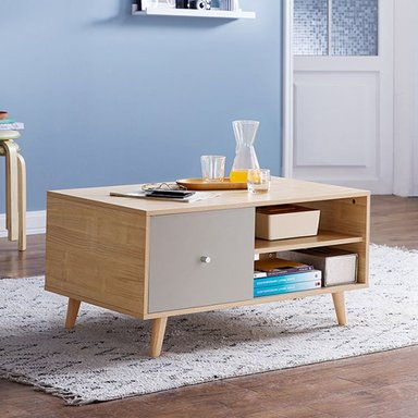 MESA DE CENTRO TU MESITA MONIK VINTAGE 90CM