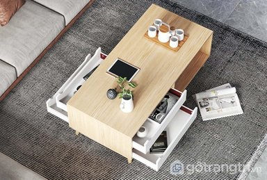 MESA DE CENTRO TU MESITA FEDERICO VINTAGE FEERICO 120CM - 2