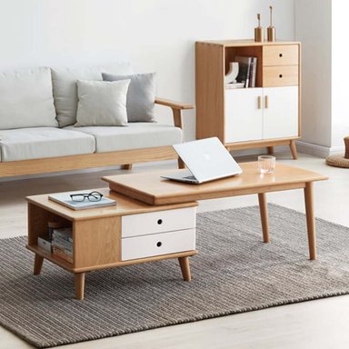 MESA DE CENTRO TU MESITA BRUNO VINTAGE MODERNA