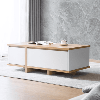 MESA DE CENTRO TU MESITA FRAY MODERNA BLANCO