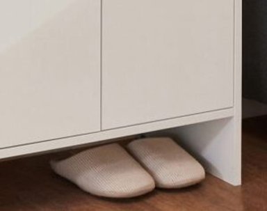 ZAPATERA TU MESITA CECILIA BLANCO CON PERCHERO ALTO 180CM - 2