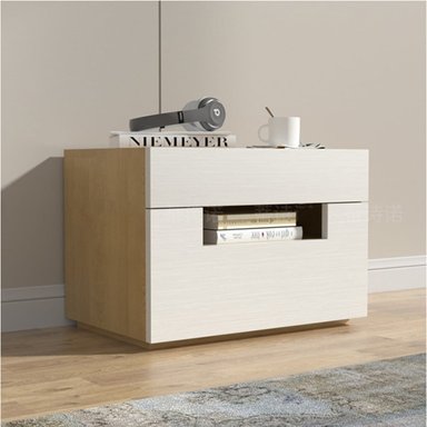 VELADOR CONTEMPORÁNEO TU MESITA MERY 2 CAJONES