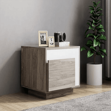 VELADOR TU MESITA MODERNO NALA 2 CAJONES MULTICOLOR